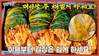속없는 김장김치 절임배추 20kg 8박스 올해도 김장이 잘되서 맛있게 만들기 비법 대공개